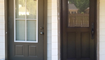 residential entry doors before and after