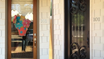residential entry doors before and after