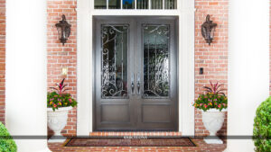 custom elegant iron entry doors for homes