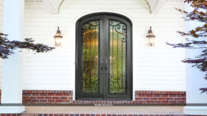 ornamental iron residential doors