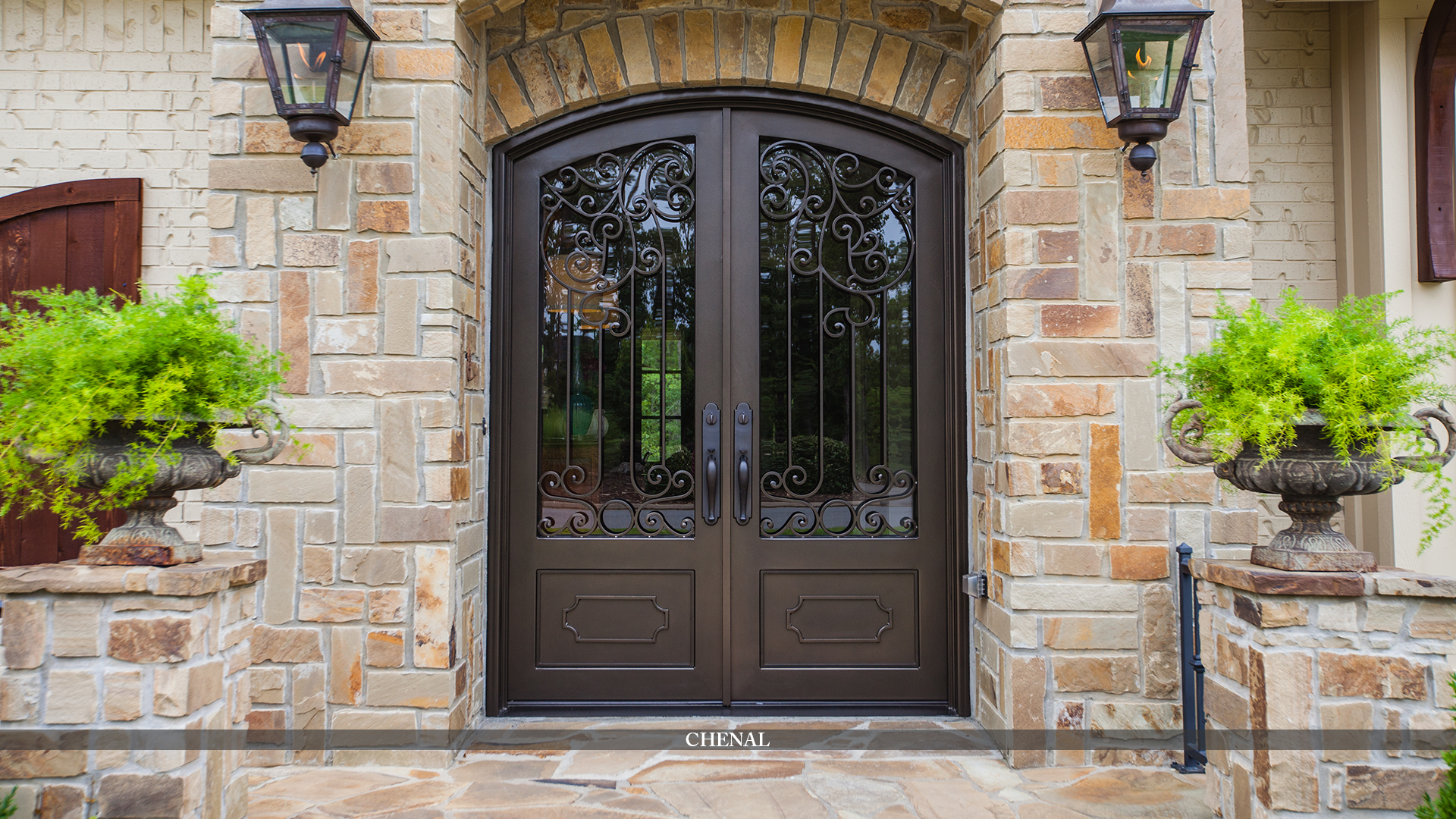 elegant residential replacement security doors