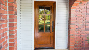 custom wood entry doors