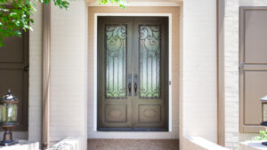 ornamental iron entry doors