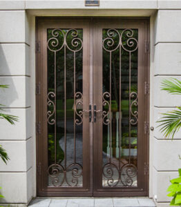 elegant custom residential storm doors