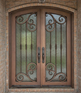 elegant custom residential glass doors