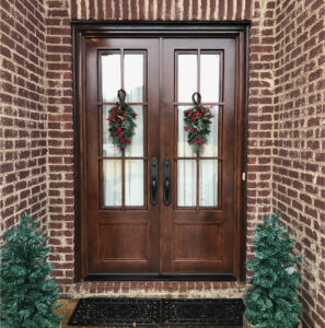 custom ornamental steel entry doors