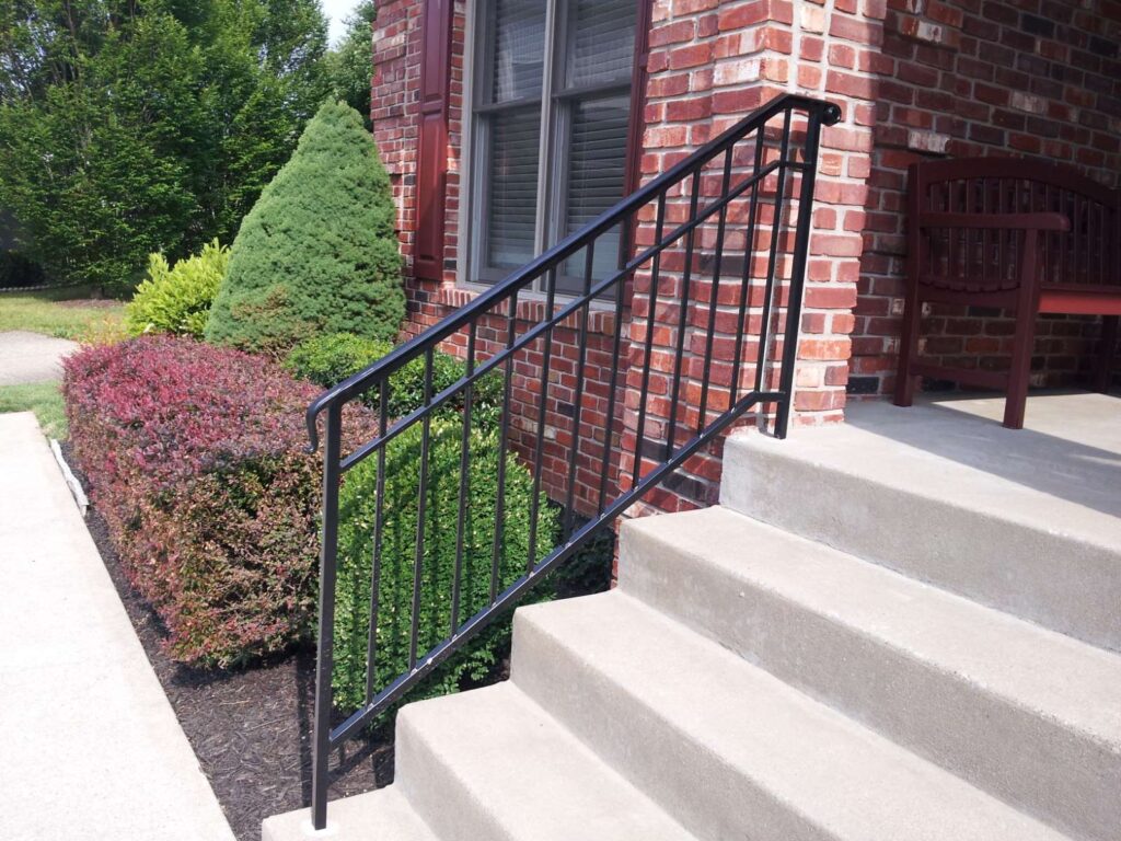 Ornamental Iron Entry Doors & Handrails/Columns - Iron Crafters