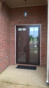 Clear View Residential Steel Security Door